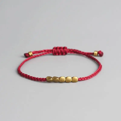 Bracelet de Chance Tibétain – Cuivre